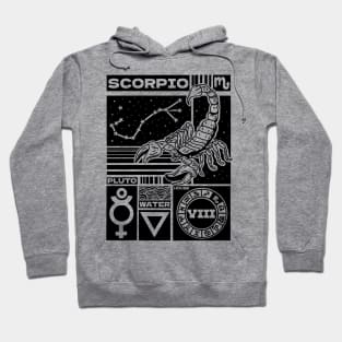 Scorpio Zodiac Astrology Sign Hoodie